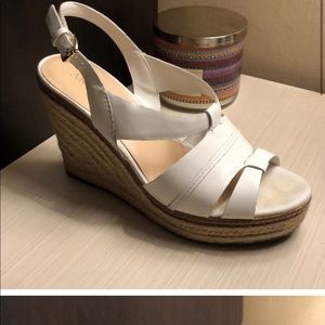 Anne Klein White leather
